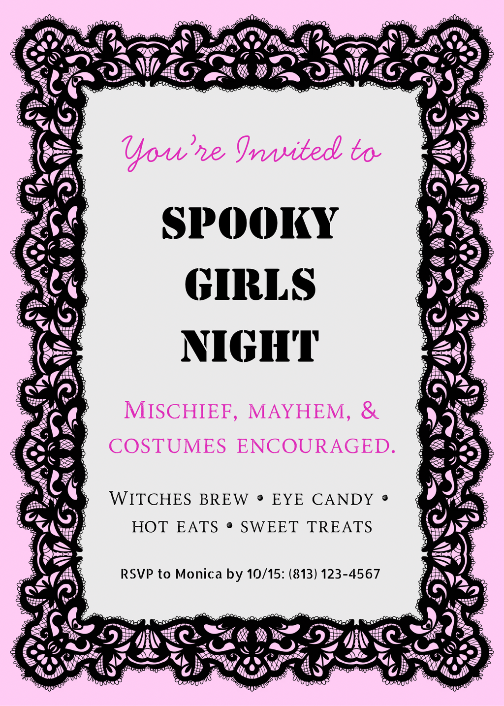 Spooky Girls Night Party Bundle